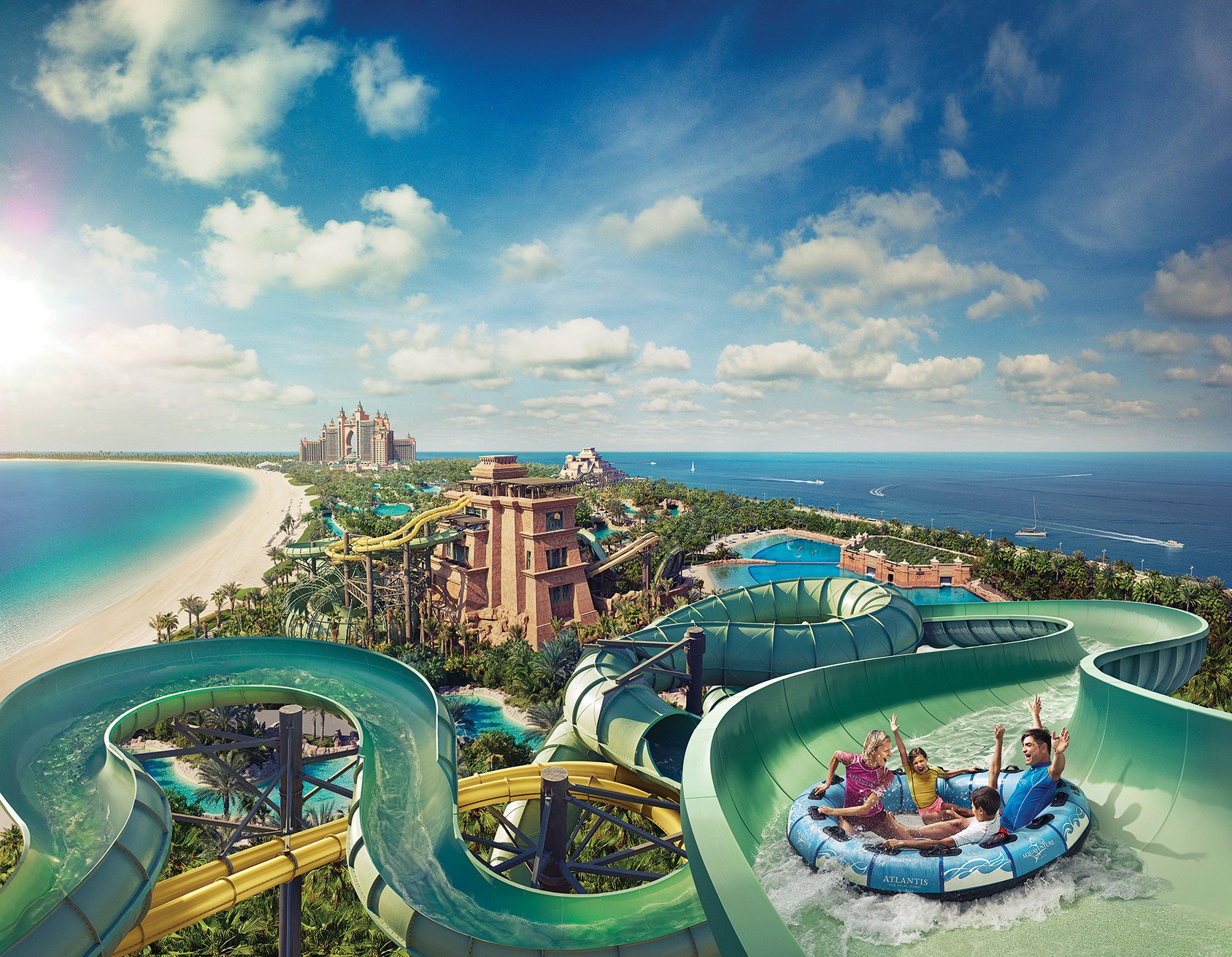 Aquaventure Waterpark, The Palm, Dubai